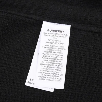 Поло Burberry Printed Logo Letters "Black" фото № 4 Поло Burberry Printed Logo Letters "Black" фото № 4