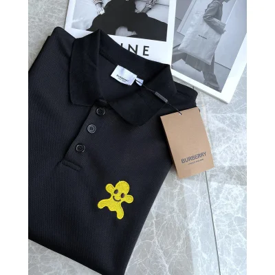 Поло Burberry Merry Drop "Black" фото № 4