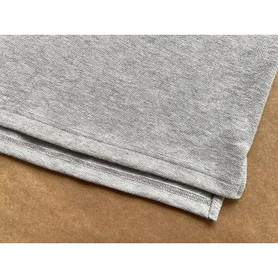 Поло Carhartt With White Text Logo "Gray" фото № 5