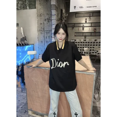 Поло Dior Yellow collar "Black" фото № 9 Поло Dior Yellow collar "Black" фото № 9