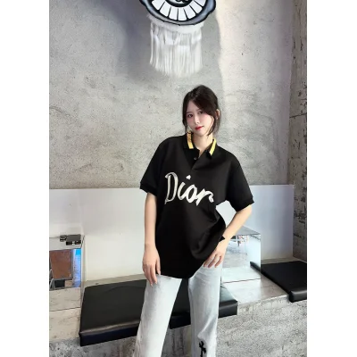 Поло Dior Yellow collar "Black" фото № 7 Поло Dior Yellow collar "Black" фото № 7