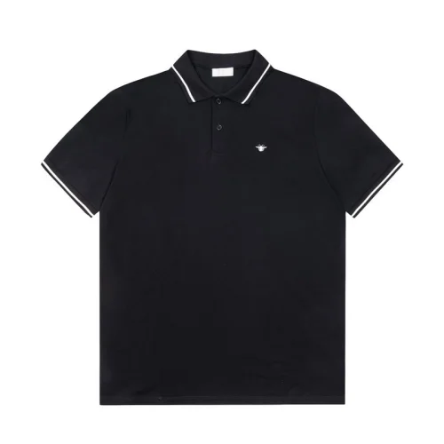 Поло Dior With Bee Embroidery "Black"