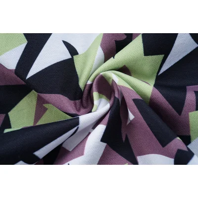 Поло Fendi Geometric Style "Purple/Green" фото № 3