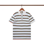 Поло Gucci Striped - Brand Print