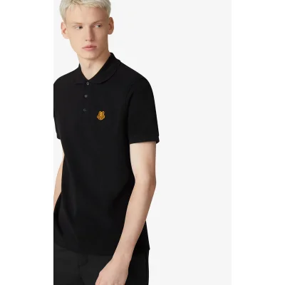 Поло Kenzo Shirt Small Logo "Black" фото № 4