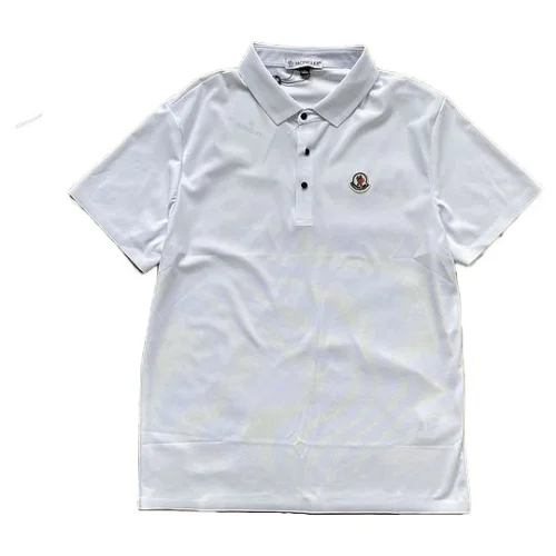 Поло Moncler With Logo Brand "White"