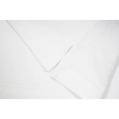 Поло Prada With Leather Logo Patch "White" фото № 6