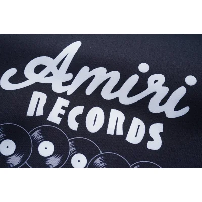 Рубашка Amiri Record Print On Back "Black" фото № 6