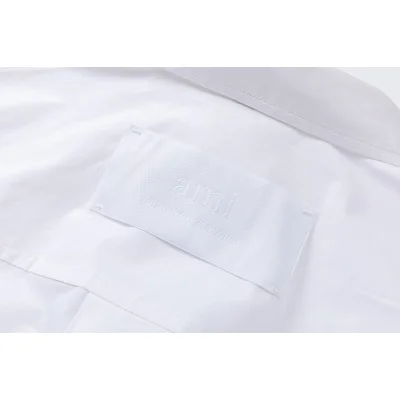 Рубашка Amiri With Logo Patch "White" фото № 9