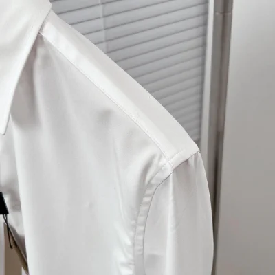 Рубашка Burberry Frontside Print Small Blue Warrior On The Horse "White" фото № 5