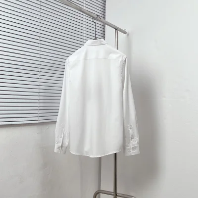 Рубашка Burberry Frontside Print Small Blue Warrior On The Horse "White" фото № 2