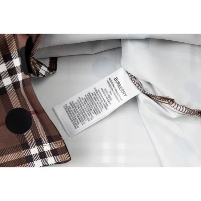 Рубашка Burberry In Cage With Black Dots "Brown" фото № 3