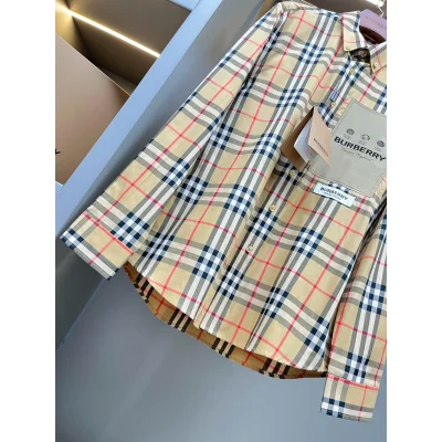 Рубашка Burberry Three Mini Planets Burberry London England "Brown" фото № 4
