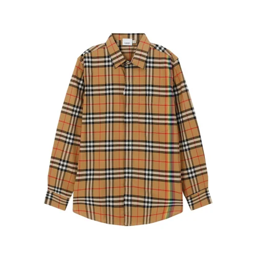 Рубашка Burberry Checkered Style "Brown"