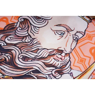 Рубашка Casablanca The Card King "Orange" фото № 8