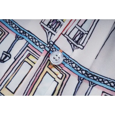 Рубашка Casablanca The Card King "Orange" фото № 4