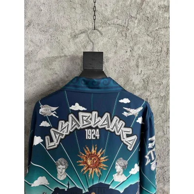 Рубашка Casablanca Heaven Gray Heavy Stone "Blue" фото № 6