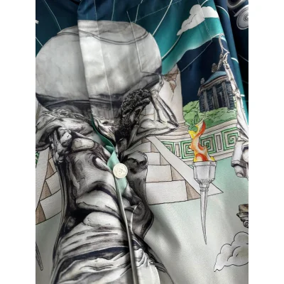 Рубашка Casablanca Heaven Gray Heavy Stone "Blue" фото № 5