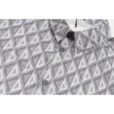 Рубашка Christian Dior Stylish Print "Gray/White" фото № 2