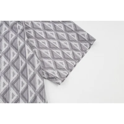 Рубашка Christian Dior Stylish Print "Gray/White" фото № 5