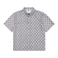 Рубашка Christian Dior Stylish Print "Gray/White"