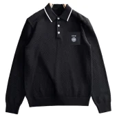 Рубашка Christian Dior Embroidered Island Stone "Black"