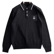 Рубашка Christian Dior Embroidered Island Stone "Black"