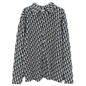 Рубашка Christian Dior Print Of Many Logos "Black"