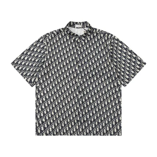 Рубашка Christian Dior With Logo "White/Black"