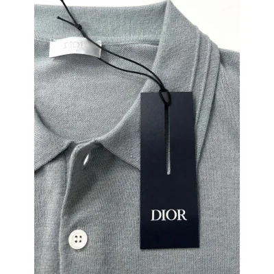 Футболка Christian Dior Frontside Small Logo Christian Dior "Gray" фото № 4 Футболка Christian Dior Frontside Small Logo Christian Dior "Gray" фото № 4