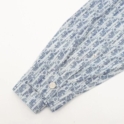 Рубашка Christian Dior Construction of Letters "Blue" фото № 4 Рубашка Christian Dior Construction of Letters "Blue" фото № 4