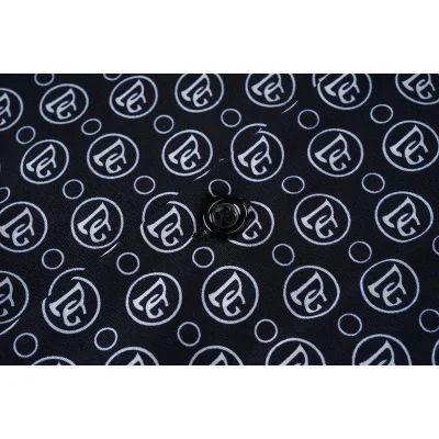 Рубашка Dolce Gabbana Decorated Front Pocket And Colorful Side Ornament "Black" фото № 5