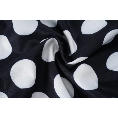 Рубашка Dolce Gabbana Small and Big Dots Along "Black" фото № 6