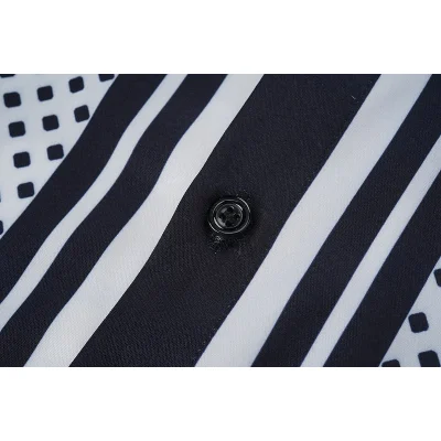 Рубашка Dolce Gabbana Small and Big Dots Along "Black" фото № 3