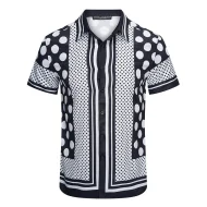 Рубашка Dolce Gabbana Small and Big Dots Along "Black"