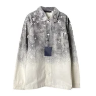 Рубашка Louis Vuitton "Gray, White"