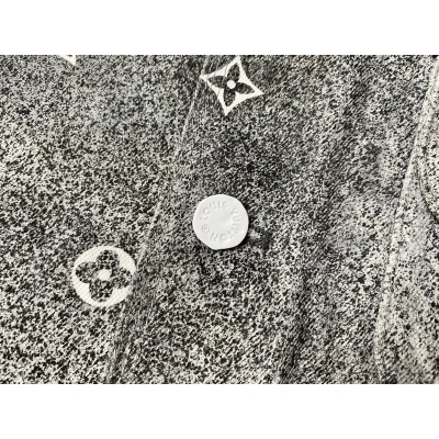Рубашка Louis Vuitton "Gray, White" фото № 8
