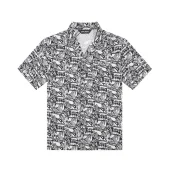 Рубашка Palm Angels Palm Patterns "White/Black"