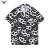Рубашка Prada Flowers "Black"