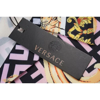 Рубашка Versace Ornament And Logo "Beige" фото № 7