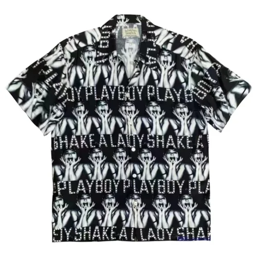 Рубашка Wacko Maria Playboy "Black"