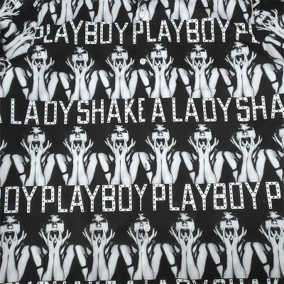 Рубашка Wacko Maria Playboy "Black" фото № 4