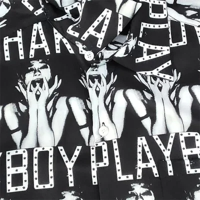 Рубашка Wacko Maria Playboy "Black" фото № 7