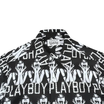 Рубашка Wacko Maria Playboy "Black" фото № 8