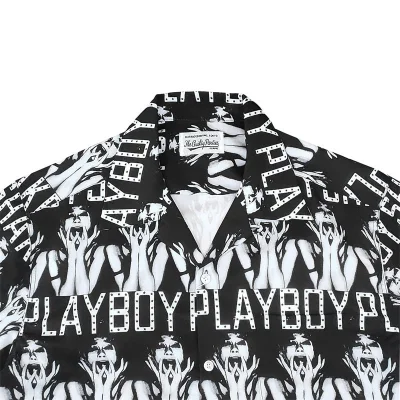 Рубашка Wacko Maria Playboy "Black" фото № 9