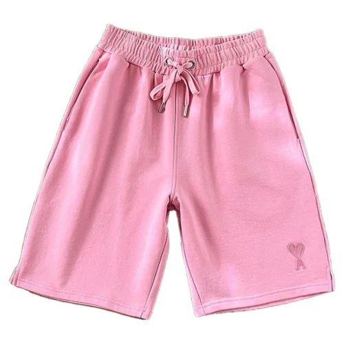 Шорты Amiri Heart Logo "Pink"