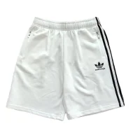 Шорты Balenciaga X Adidas Strip Style "White"