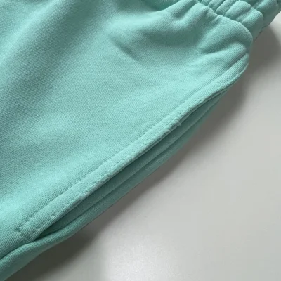Шорты Balenciaga Torn Seam "Turquoise" фото № 3