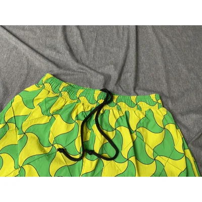 Шорты Bottega Veneta Crows feet "Green" фото № 2