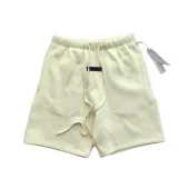 Шорты Fear Of God With Text Embroidery "Cream"